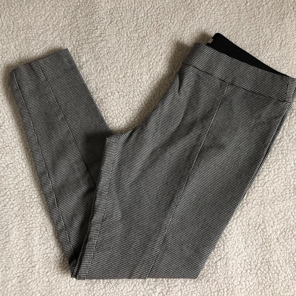 NOT FOR SALE RIGHT NOW! Black & White Patterned Stretch Pants H&M Size 12